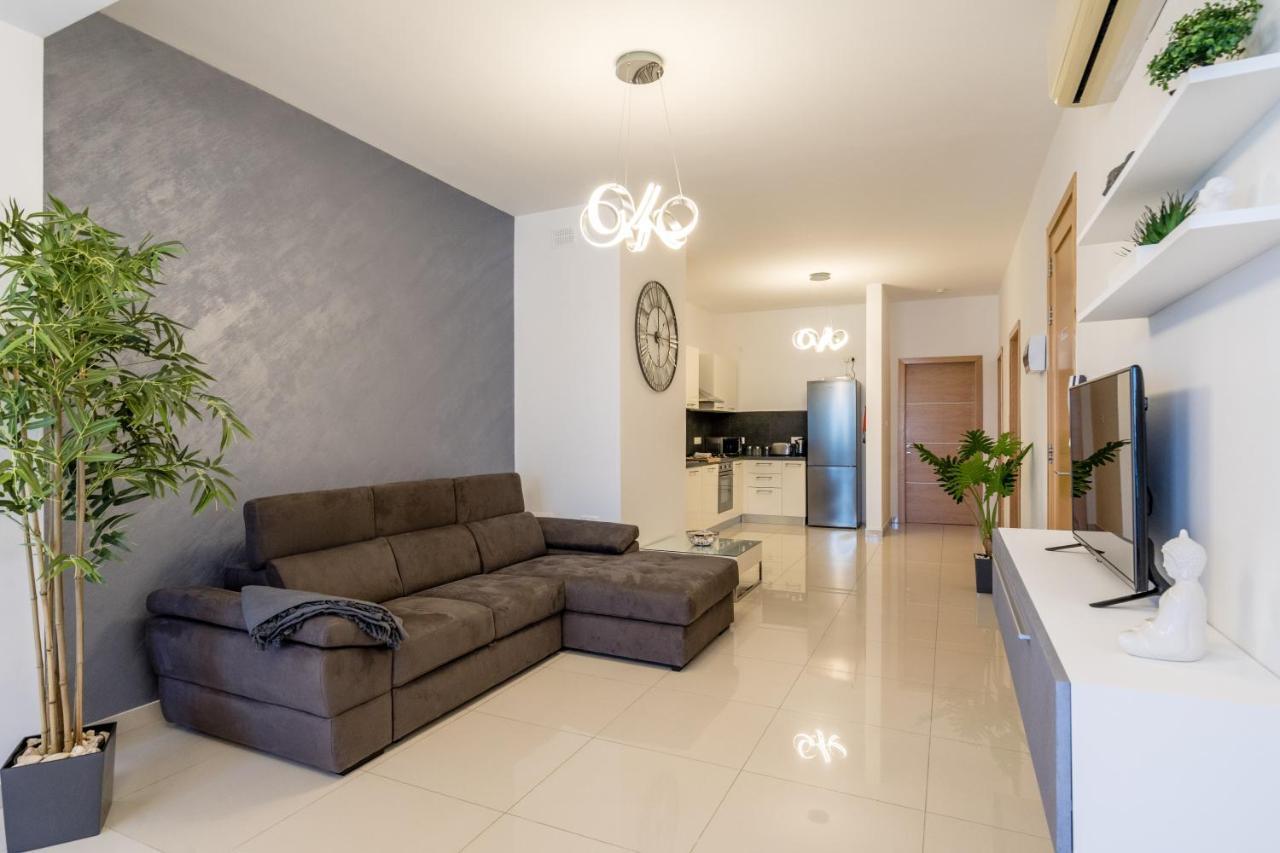 Apartment Brand New Apartment-2 Min From The Sea-central Bugibba